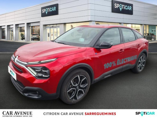 Occasion CITROEN C4 Moteur électrique 136ch (100 kW) Feel Pack Automatique 2022 Rouge Elixir (N) 36 670 € à Sarreguemines