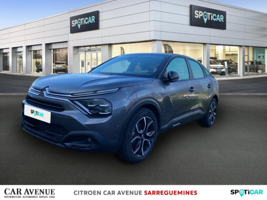 Occasion CITROEN C4 Moteur électrique 136ch (100 kW) Feel Pack Automatique 2023 Gris Platinium (M) 37 690 € à Sarreguemines