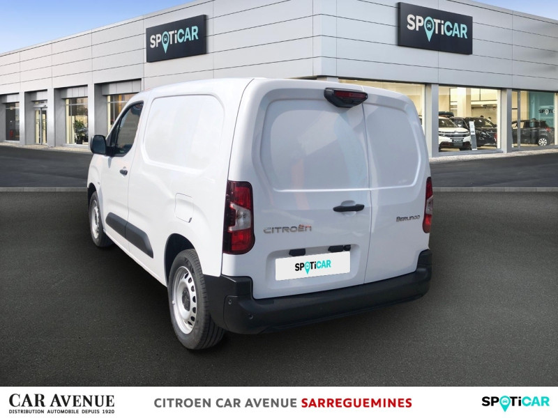Occasion CITROEN Berlingo Van M 650kg BlueHDi 100ch S&S 2024 Blanc Icy 18900 € à Sarreguemines