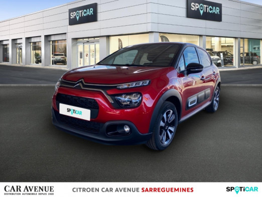 Occasion CITROEN C3 1.2 PureTech 110ch S&S MAX Boite Automatique 2024 Rouge Elixir (S) 24 900 € à Sarreguemines