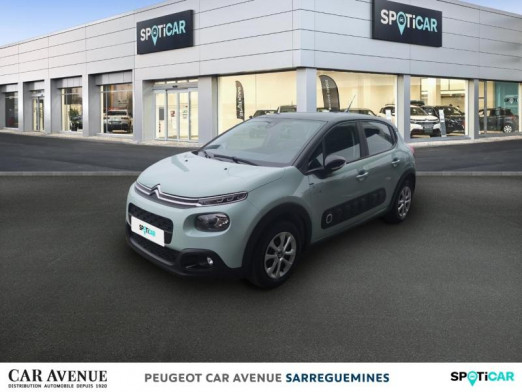 Used CITROEN C3 PureTech 82ch Graphic S&S E6.d 2019 Almond Green - Noir Onyx € 10,990 in Sarreguemines