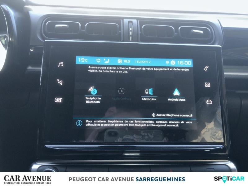Used CITROEN C3 1.2 PureTech 83ch S&S Feel Pack 2020 Blanc Banquise (O) - Noir Onyx € 10700 in Sarreguemines