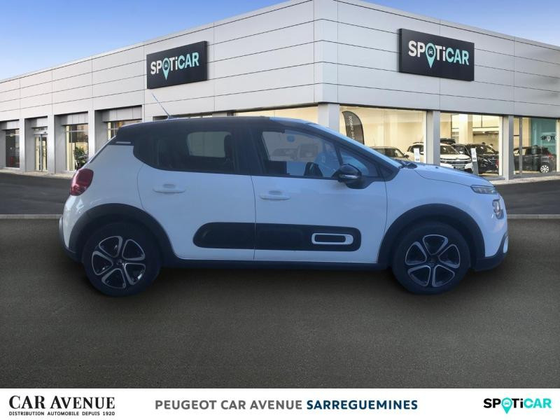 Used CITROEN C3 1.2 PureTech 83ch S&S Feel Pack 2020 Blanc Banquise (O) - Noir Onyx € 10700 in Sarreguemines