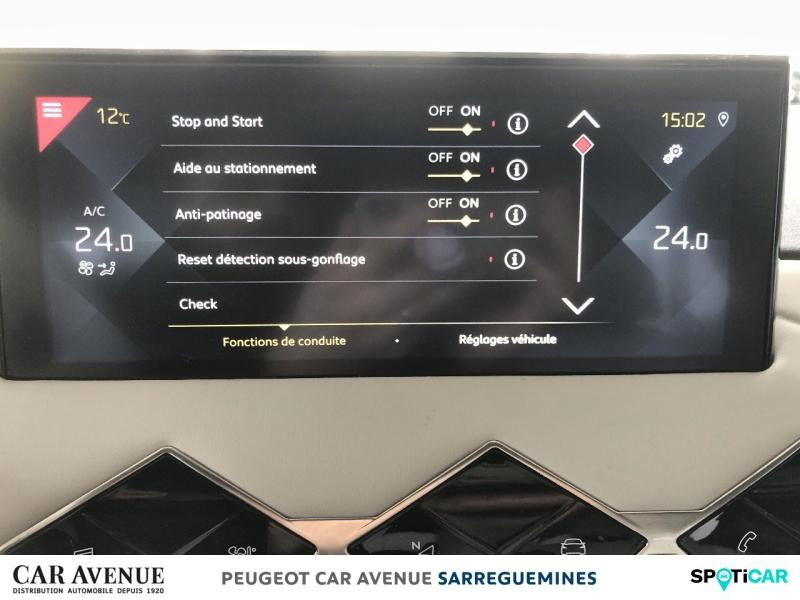 Occasion DS DS 3 Crossback PureTech 130ch Connected Chic Automatique 2020 Blanc Perle Nacré (N) - Toit Diamond Red 16750 € à Sarreguemines