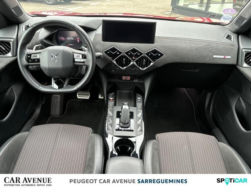 Occasion DS DS 3 Crossback PureTech 130ch Performance Line + Automatique 7cv 2020 Rouge Rubi (M) - Toit Noir Perla Nera 18100 € à Sarreguemines