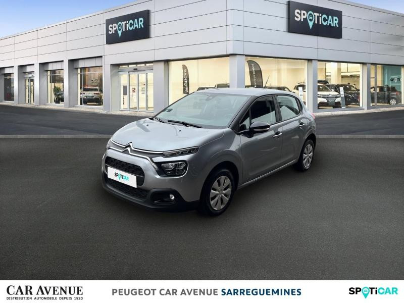 Occasion CITROEN C3 1.5 BlueHDi 100ch S&S Feel Business E6.d 2021 Gris Acier (M) 11650 € à Sarreguemines