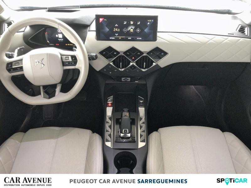 Occasion DS DS 3 Crossback PureTech 130ch Connected Chic Automatique 2020 Blanc Perle Nacré (N) - Toit Diamond Red 16750 € à Sarreguemines