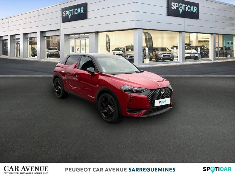 Occasion DS DS 3 Crossback PureTech 130ch Performance Line + Automatique 7cv 2020 Rouge Rubi (M) - Toit Noir Perla Nera 18100 € à Sarreguemines