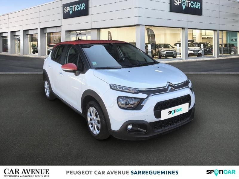 Occasion CITROEN C3 1.5 BlueHDi 100ch S&S YOU! 2023 Rouge Elixir (S) - Blanc Opale 12700 € à Sarreguemines