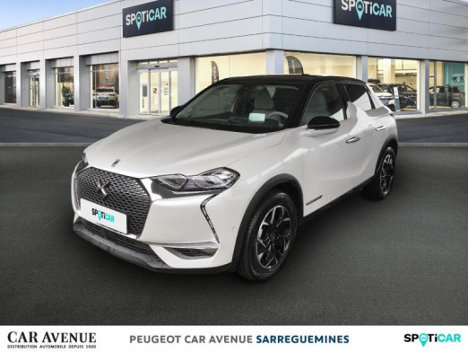 Occasion DS DS 3 Crossback PureTech 130ch Connected Chic Automatique 2020 Blanc Perle Nacré (N) - Toit Diamond Red 16 600 € à Sarreguemines