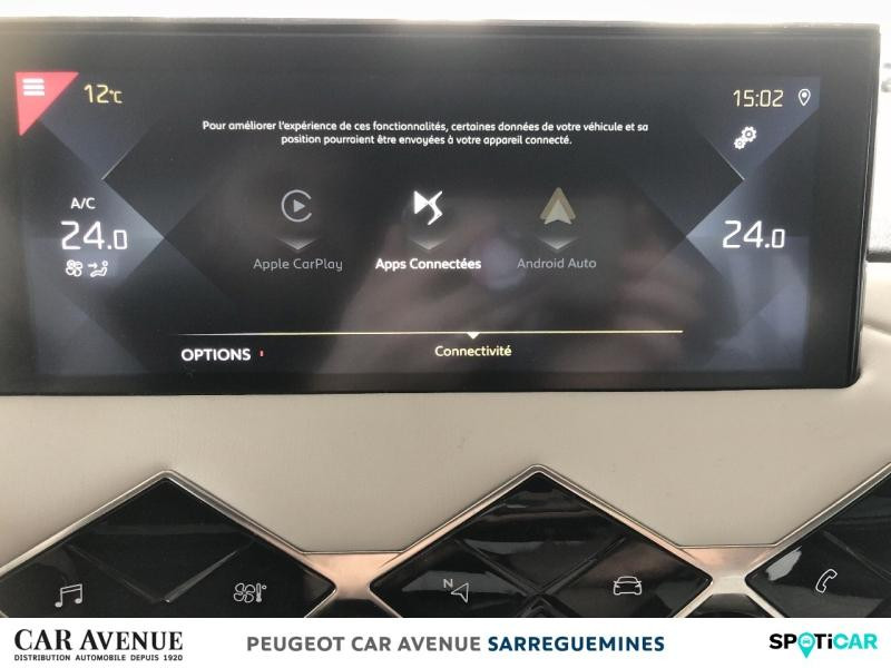 Occasion DS DS 3 Crossback PureTech 130ch Connected Chic Automatique 2020 Blanc Perle Nacré (N) - Toit Diamond Red 16750 € à Sarreguemines