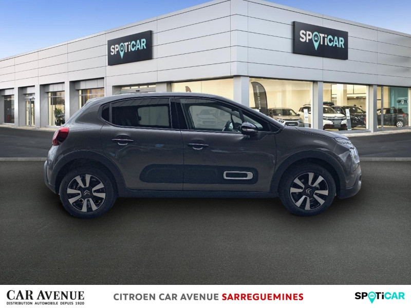 Occasion CITROEN C3 1.2 PureTech 110ch S&S MAX Boite Automatique 2024 Gris Platinium (M) 22600 € à Sarreguemines
