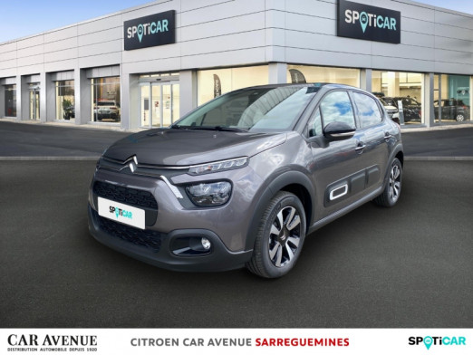 Occasion CITROEN C3 1.2 PureTech 110ch S&S MAX Boite Automatique 2024 Gris Platinium (M) 22 600 € à Sarreguemines