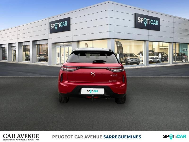 Occasion DS DS 3 Crossback PureTech 130ch Performance Line + Automatique 7cv 2020 Rouge Rubi (M) - Toit Noir Perla Nera 18100 € à Sarreguemines
