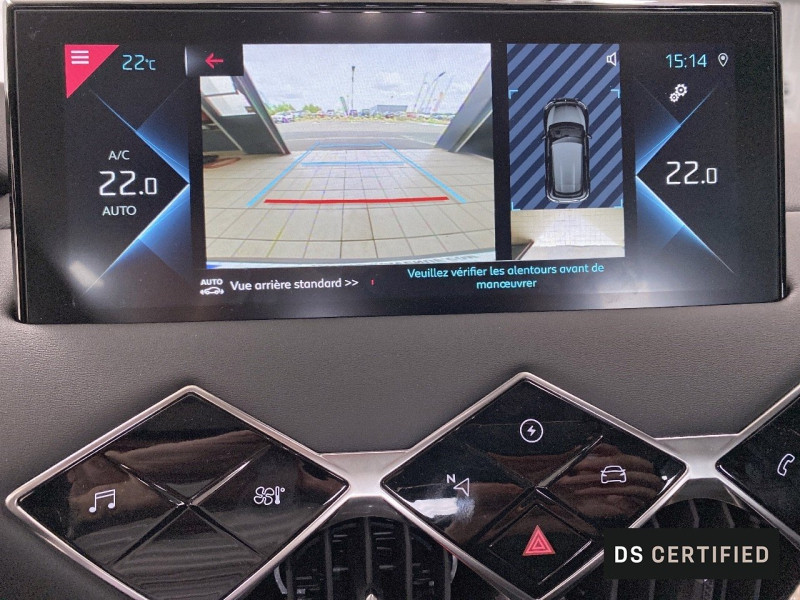 Occasion DS DS 3 Crossback E-Tense Faubourg 2022 Noir Perla Nera (N) - Toit Blanc Opale 19990 € à Sarreguemines
