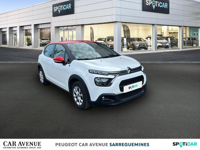 Occasion CITROEN C3 1.5 BlueHDi 100ch S&S YOU! 2023 Rouge Elixir (S) - Blanc Opale 12600 € à Sarreguemines