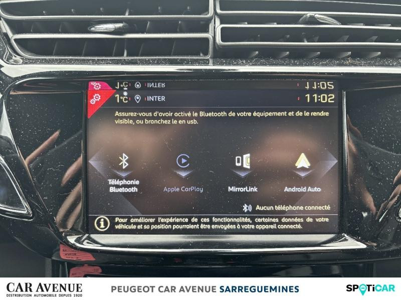 Occasion DS DS 3 PureTech 110ch Performance Line Automatique 2019 Noir 11410 € à Sarreguemines