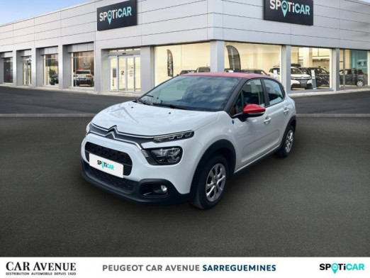 Occasion CITROEN C3 1.5 BlueHDi 100ch S&S YOU! 2023 Rouge Elixir (S) - Blanc Opale 12 800 € à Sarreguemines