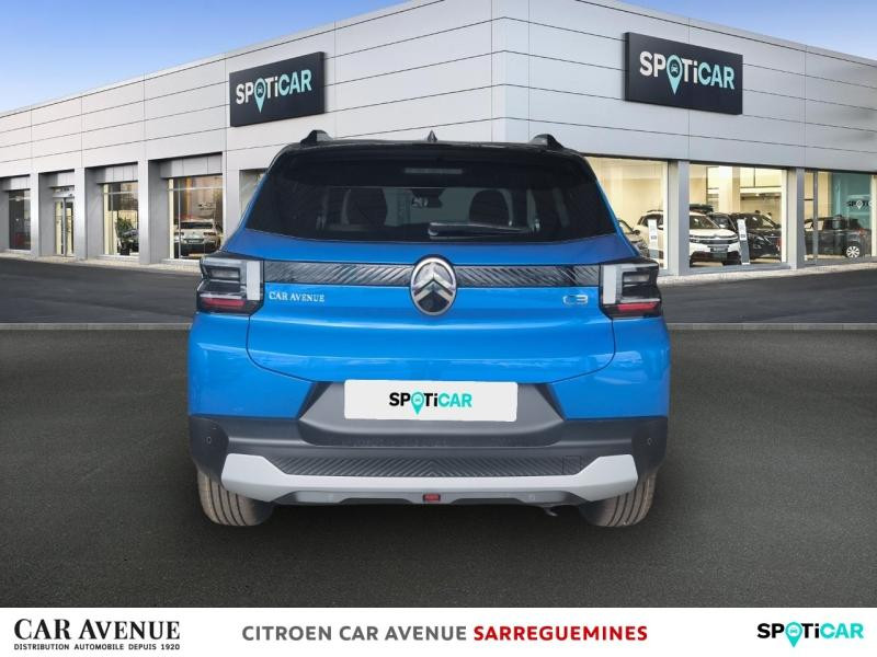 Occasion CITROEN C3 1.2 Hybride 100ch MAX 2025 Bleu Monte Carlo (O) - Toit Blanc Opale 22300 € à Sarreguemines
