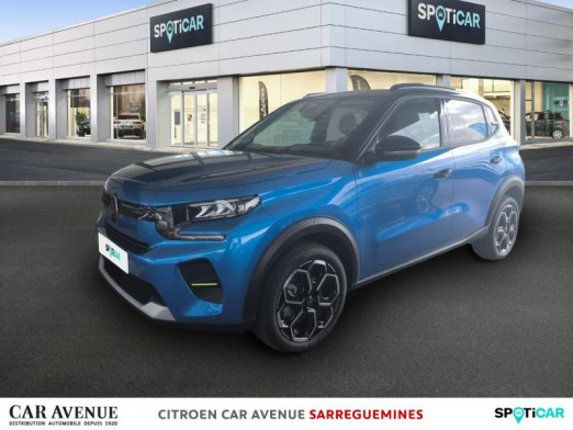 Occasion CITROEN C3 1.2 Hybride 100ch MAX 2025 Bleu Monte Carlo (O) - Toit Blanc Opale 22 300 € à Sarreguemines