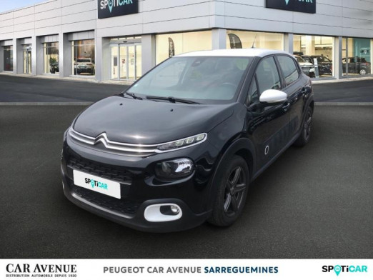 Occasion CITROEN C3 PureTech 82ch Shine 2018 Noir Perla Nera 9 600 € à Sarreguemines