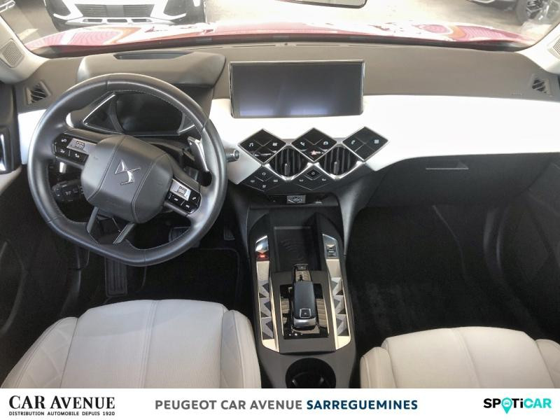 Occasion DS DS 3 Crossback PureTech 130ch Connected Chic Automatique 2020 Rouge Rubi (M) - Toit Blanc Opale 16700 € à Sarreguemines