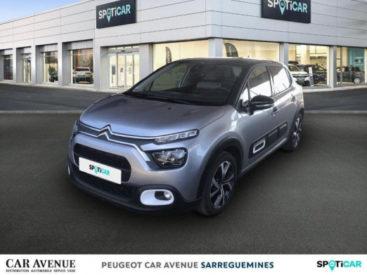 Used CITROEN C3 1.2 PureTech 110ch S&S Shine Pack  EAT6 2021 Gris Platinium (M) - Noir Onyx € 14,250 in Sarreguemines
