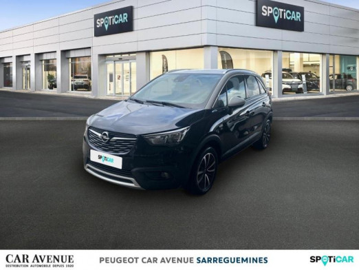 Occasion OPEL Crossland X 1.2 Turbo 110ch Design 120 ans Euro 6d-T 2019 Bleu Lune Marine/Toit Noir Diamant 11 490 € à Sarreguemines