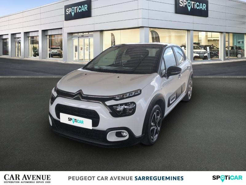 Occasion CITROEN C3 1.2 PureTech 83ch S&S Feel Pack 2020 Blanc Banquise (O) 8490 € à Sarreguemines