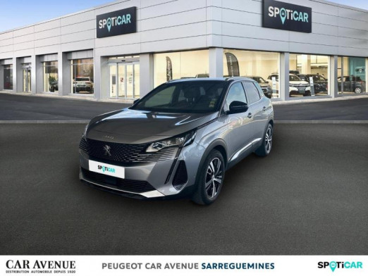 Occasion PEUGEOT 3008 1.2 PureTech 130ch S&S GT EAT8 2021 Gris Artense (M) 18 990 € à Sarreguemines