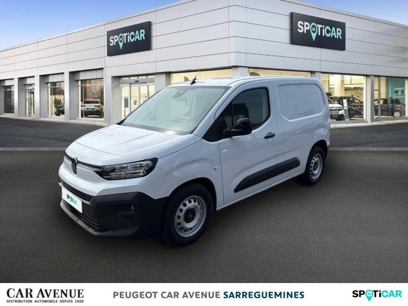 Occasion CITROEN Berlingo Van M 800kg Electrique 136ch Batterie 54 kWh 2025 Blanc Icy 31990 € à Sarreguemines