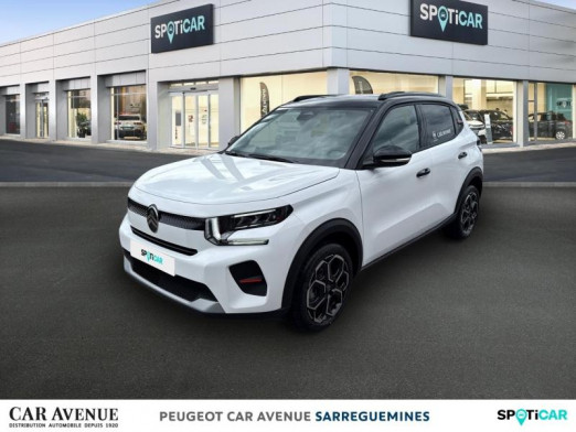 Occasion CITROEN C3 1.2 Hybride 110ch MAX 2025 Blanc Banquise (O) 23 000 € à Sarreguemines