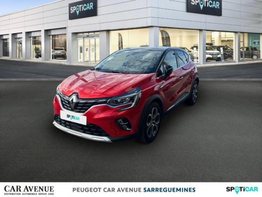 Occasion RENAULT Captur 1.6 E-Tech hybride rechargeable 160ch Intens -21 2021 Rouge Flamme/Noir Etoilé 18 490 € à Sarreguemines