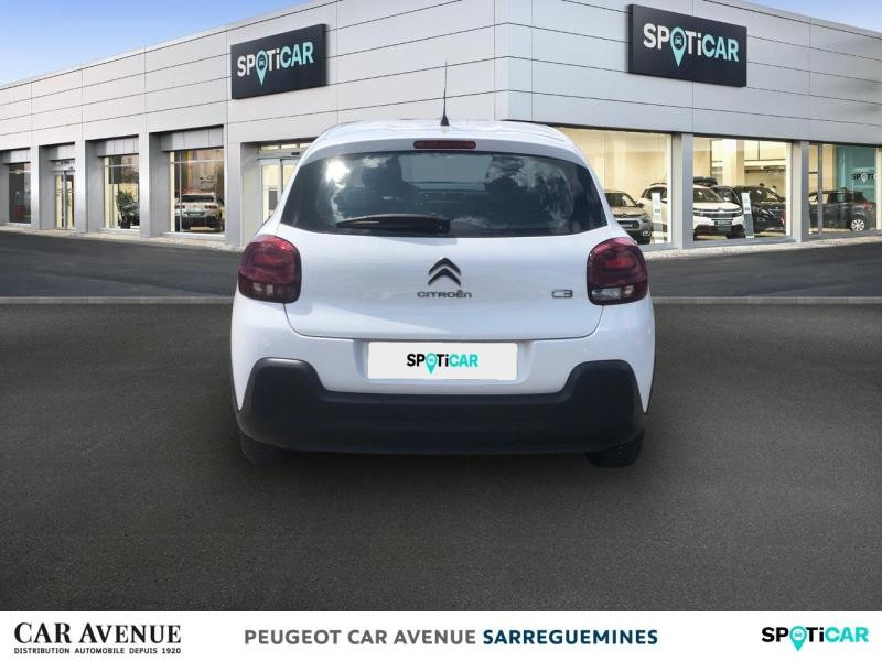 Occasion CITROEN C3 PureTech 82ch Feel S&S E6.d 2019 Blanc Banquise 7680 € à Sarreguemines