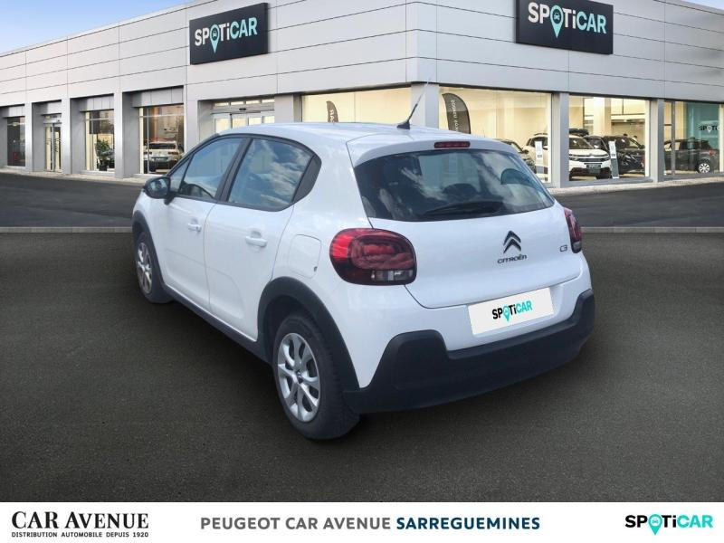 Occasion CITROEN C3 PureTech 82ch Feel S&S E6.d 2019 Blanc Banquise 7680 € à Sarreguemines