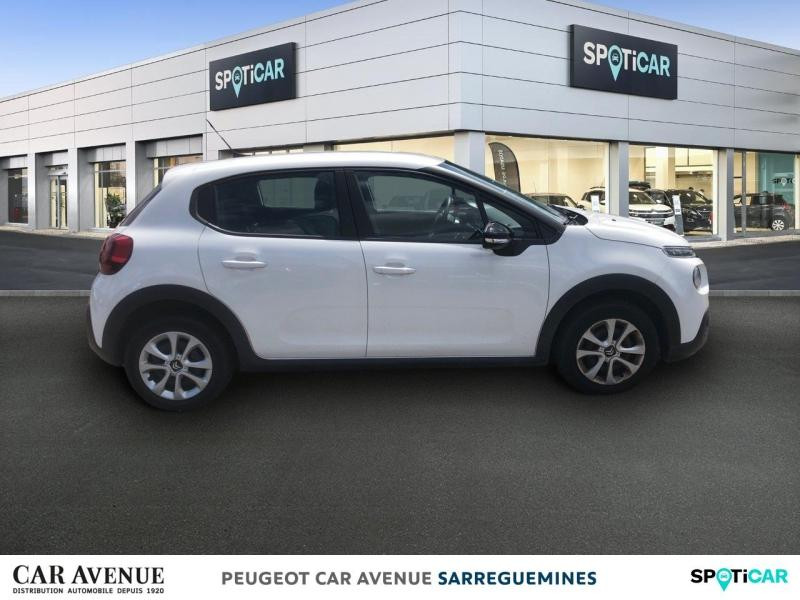 Occasion CITROEN C3 PureTech 82ch Feel S&S E6.d 2019 Blanc Banquise 7680 € à Sarreguemines