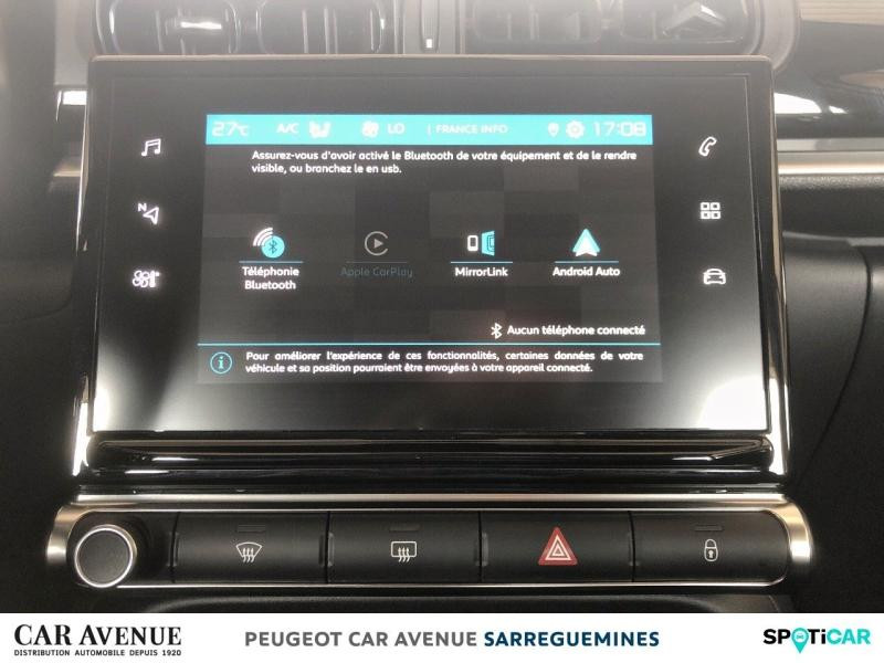 Occasion CITROEN C3 1.2 PureTech 83ch S&S Feel Pack 2020 Blanc Banquise (O) 8490 € à Sarreguemines