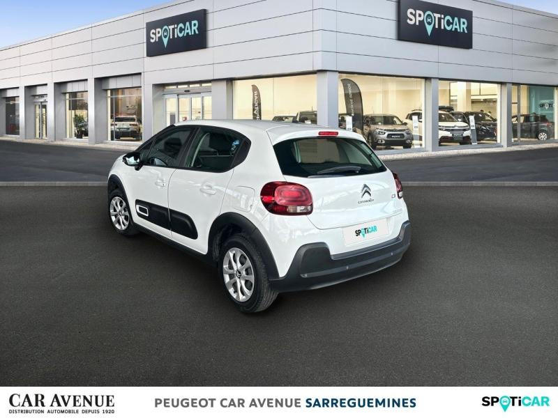 Occasion CITROEN C3 Sté 1.2 PureTech 83ch S&S Feel Nav 2021 Blanc Banquise 7290 € à Sarreguemines