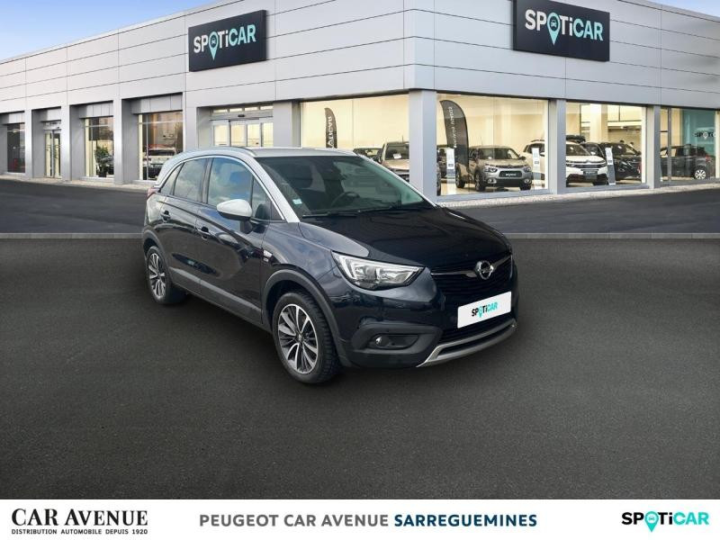 Occasion OPEL Crossland X 1.2 Turbo 110ch Design 120 ans Euro 6d-T 2019 Bleu Lune Marine/Toit Noir Diamant 11490 € à Sarreguemines