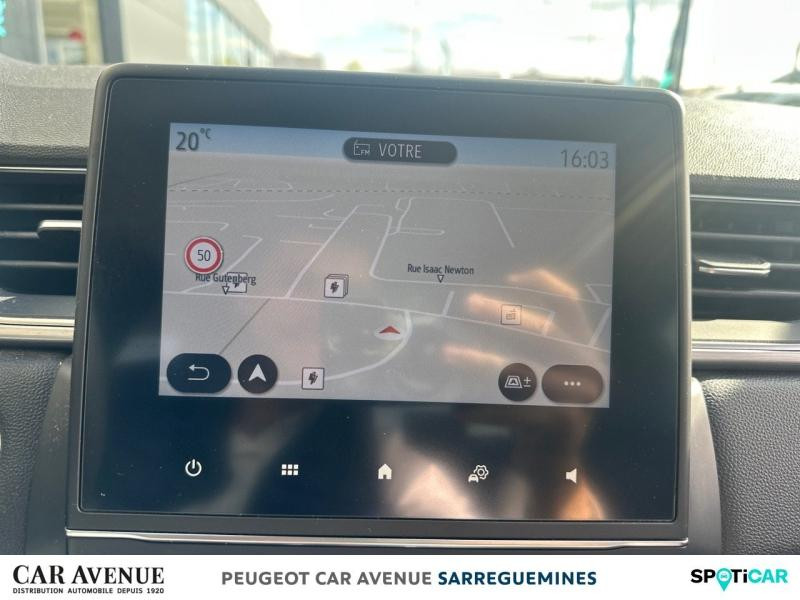 Occasion RENAULT Captur 1.6 E-Tech hybride rechargeable 160ch Intens -21 2021 Rouge Flamme/Noir Etoilé 18490 € à Sarreguemines