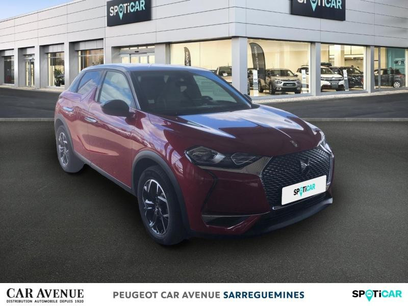 Occasion DS DS 3 Crossback PureTech 130ch Connected Chic Automatique 2020 Rouge Rubi (M) - Toit Blanc Opale 14790 € à Sarreguemines