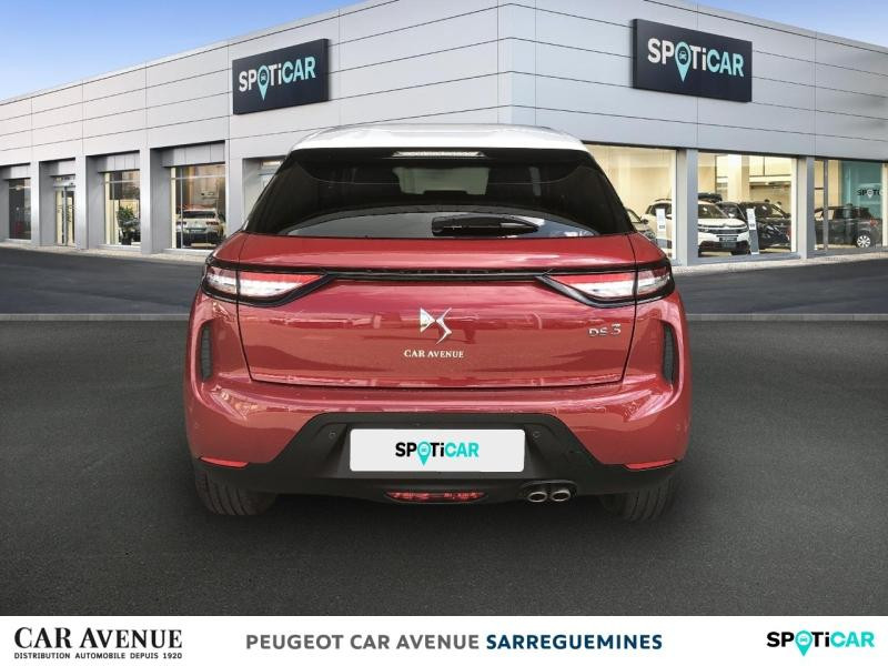Occasion DS DS 3 Crossback PureTech 130ch Connected Chic Automatique 2020 Rouge Rubi (M) - Toit Blanc Opale 14790 € à Sarreguemines