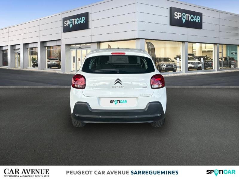 Occasion CITROEN C3 Sté 1.2 PureTech 83ch S&S Feel Nav 2021 Blanc Banquise 7290 € à Sarreguemines