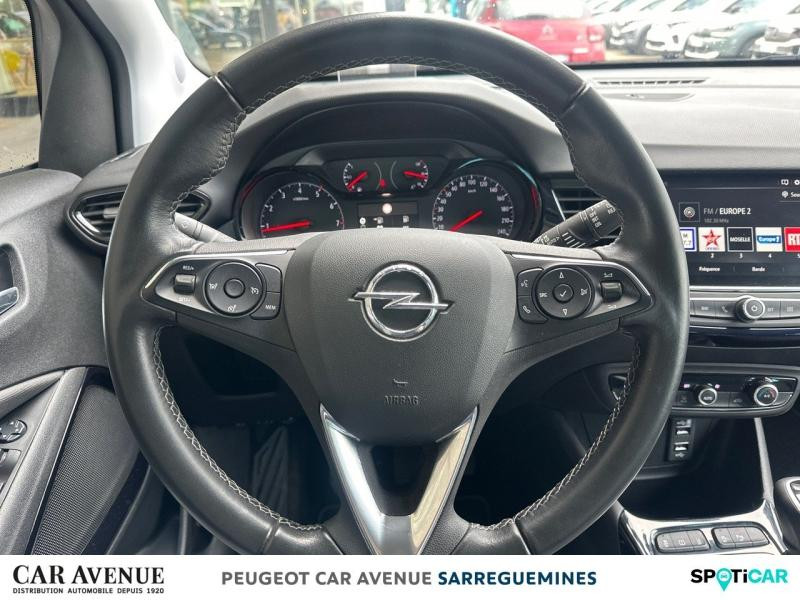 Occasion OPEL Crossland X 1.2 Turbo 110ch Design 120 ans Euro 6d-T 2019 Bleu Lune Marine/Toit Noir Diamant 11490 € à Sarreguemines