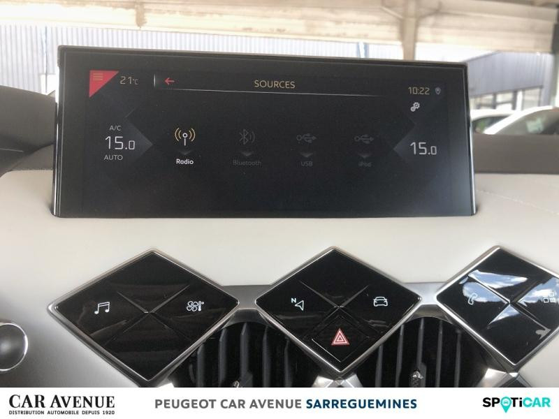 Occasion DS DS 3 Crossback PureTech 130ch Connected Chic Automatique 2020 Rouge Rubi (M) - Toit Blanc Opale 14790 € à Sarreguemines
