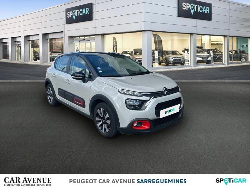 Occasion CITROEN C3 1.2 PureTech 110ch S&S Shine 124g 2021 Sable (N) - Noir Onyx 11490 € à Sarreguemines