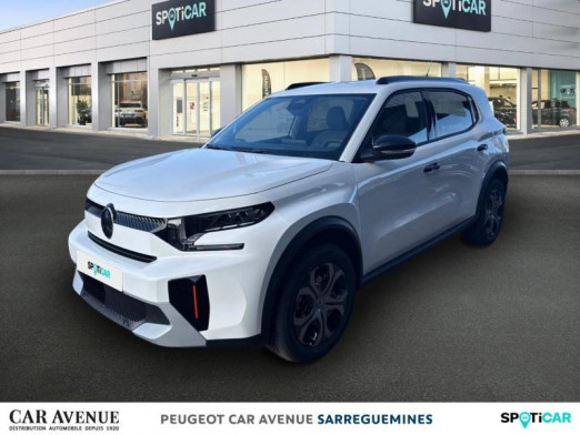 Occasion CITROEN C3 Aircross 1.2 Hybride 145ch PLUS 2025 Blanc Banquise (O) 26 350 € à Sarreguemines