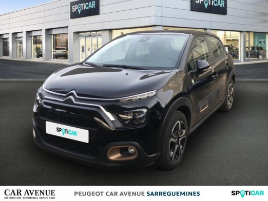 Occasion CITROEN C3 1.2 PureTech 83ch S&S C-Series 123g 2023 Noir Perla Nera (N) 13 299 € à Sarreguemines