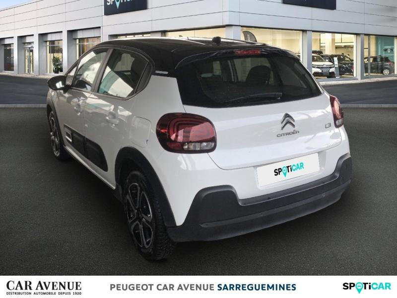 Occasion CITROEN C3 1.2 PureTech 83ch S&S Feel Pack 2021 Blanc Banquise (O) 10499 € à Sarreguemines