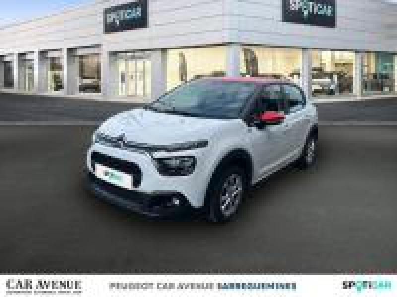 Occasion CITROEN C3 1.5 BlueHDi 100ch S&S YOU! 2023 Rouge Elixir (S) - Blanc Opale 11990 € à Sarreguemines
